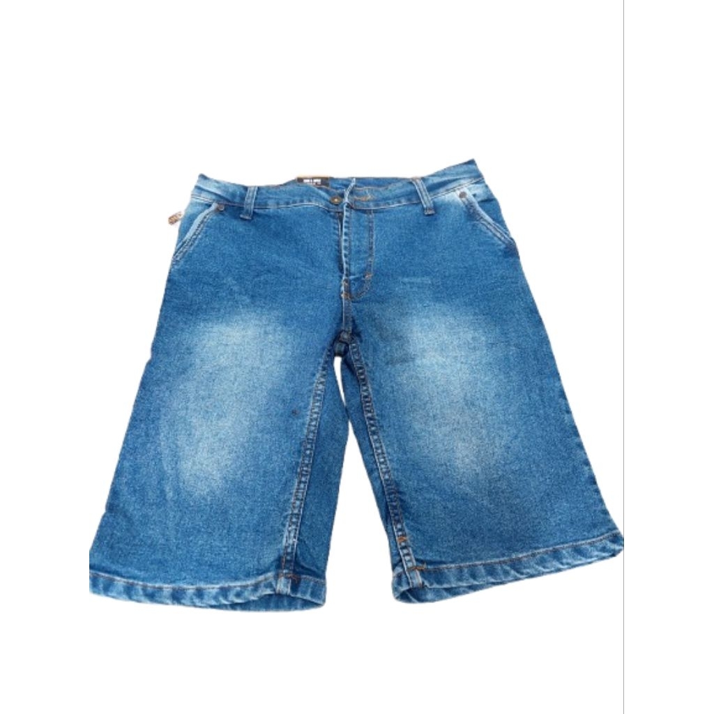 celana jeans pendek pria reguler premium Lizard