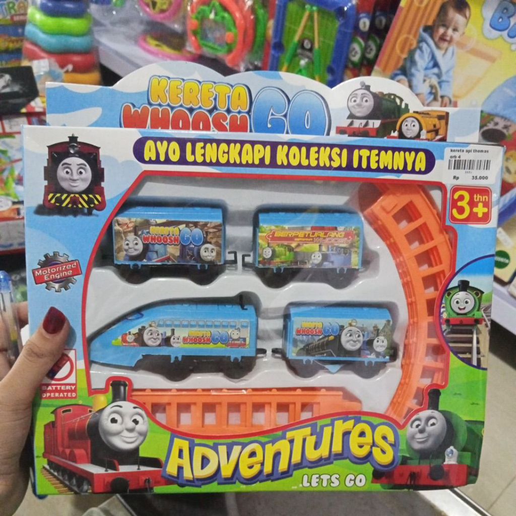 Mainan kereta api Thomas grab 4