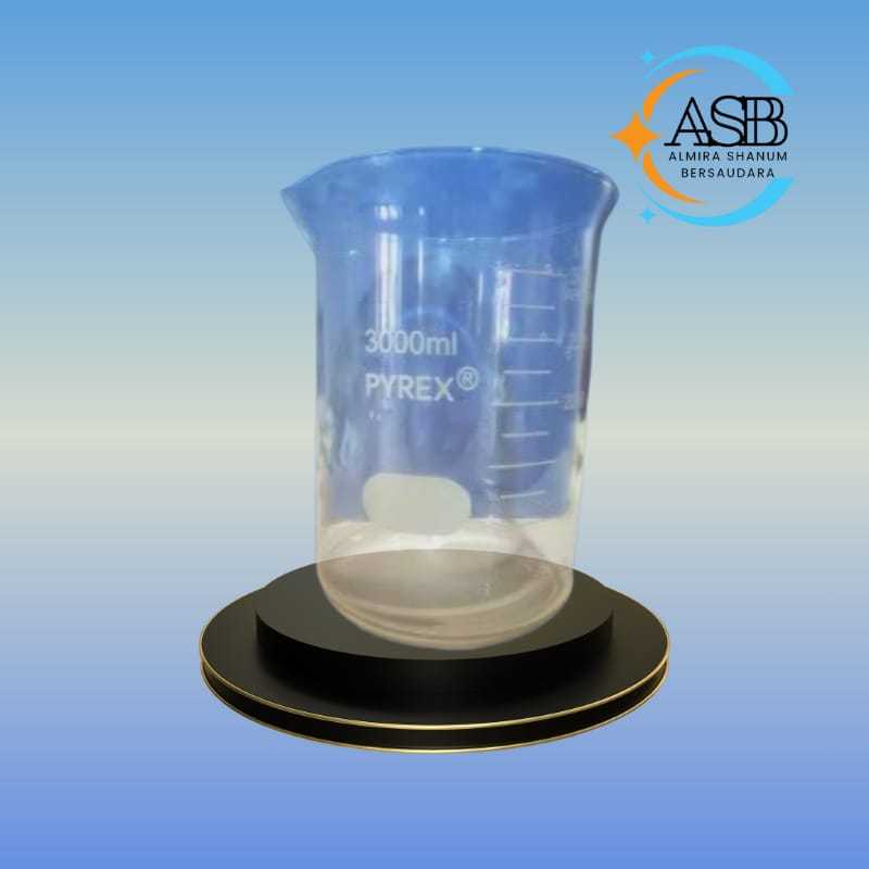 Beaker Glass 3000ml Pyrex, Low Form