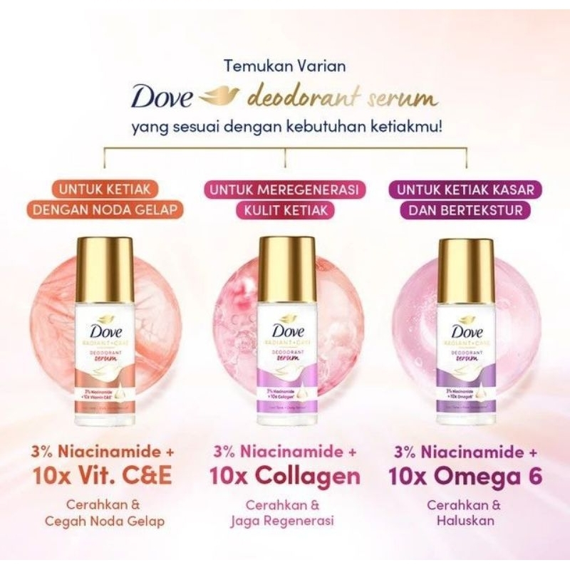 DOVE Deodorant Roll-On Serum 45ml