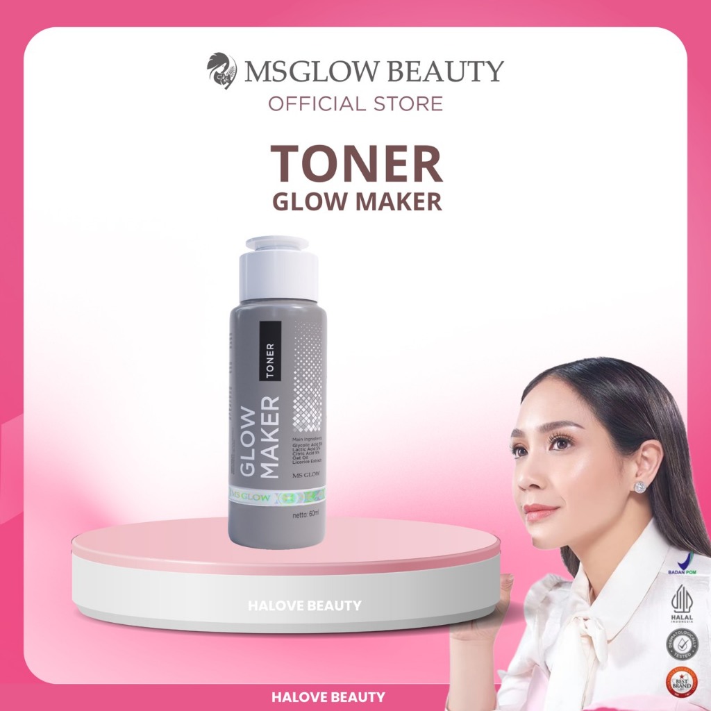 MS GLOW TONER GLOW MAKER