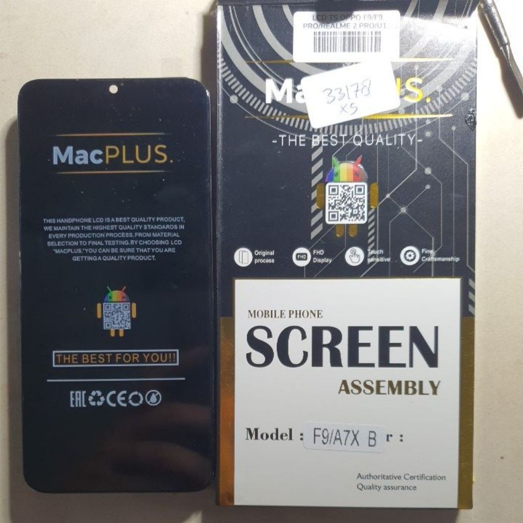 lcd macplus oppo f9
