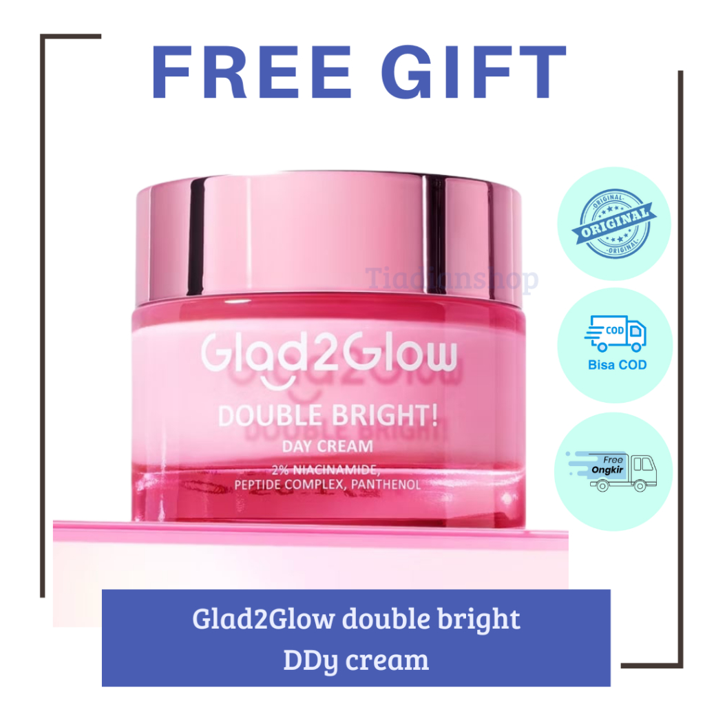 Glad2Glow Double Bright Day Cream Moisturizer