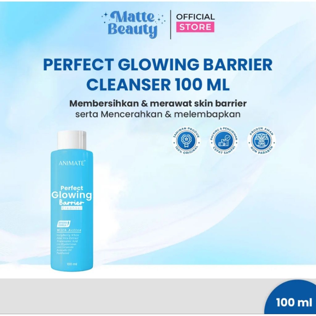 Animate Perfect Glowing Barrier Cleanser 100ml