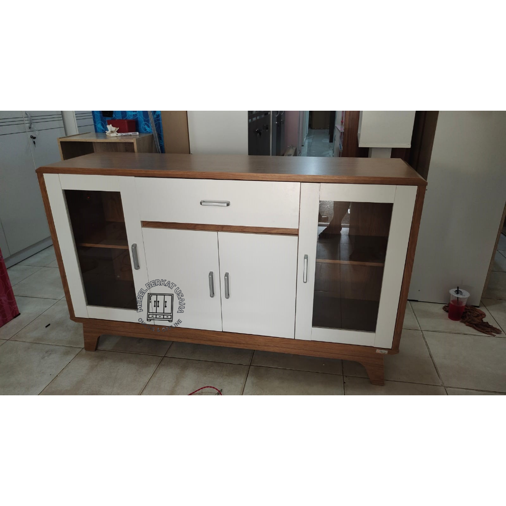 Meja Rak TV Buffet Minimalis
