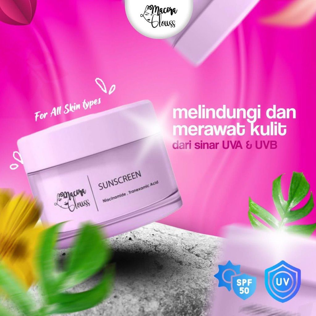 SUNSCREEN MACORA GLOWS