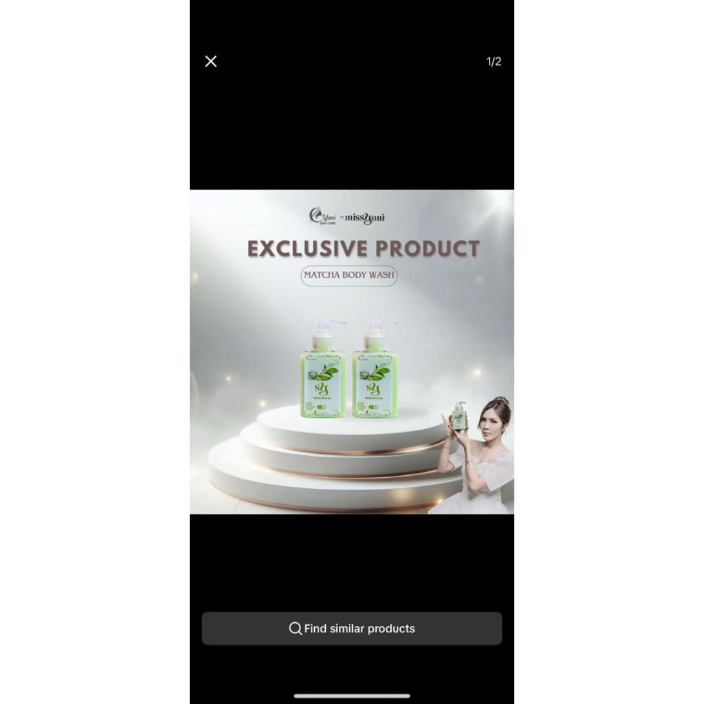 YONISKINCARE BODYWASH BUNDLE ISI 2 TULIS NOTE