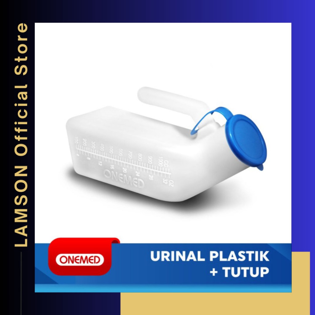 Onemed Pispot Urinal Pria + Tutup