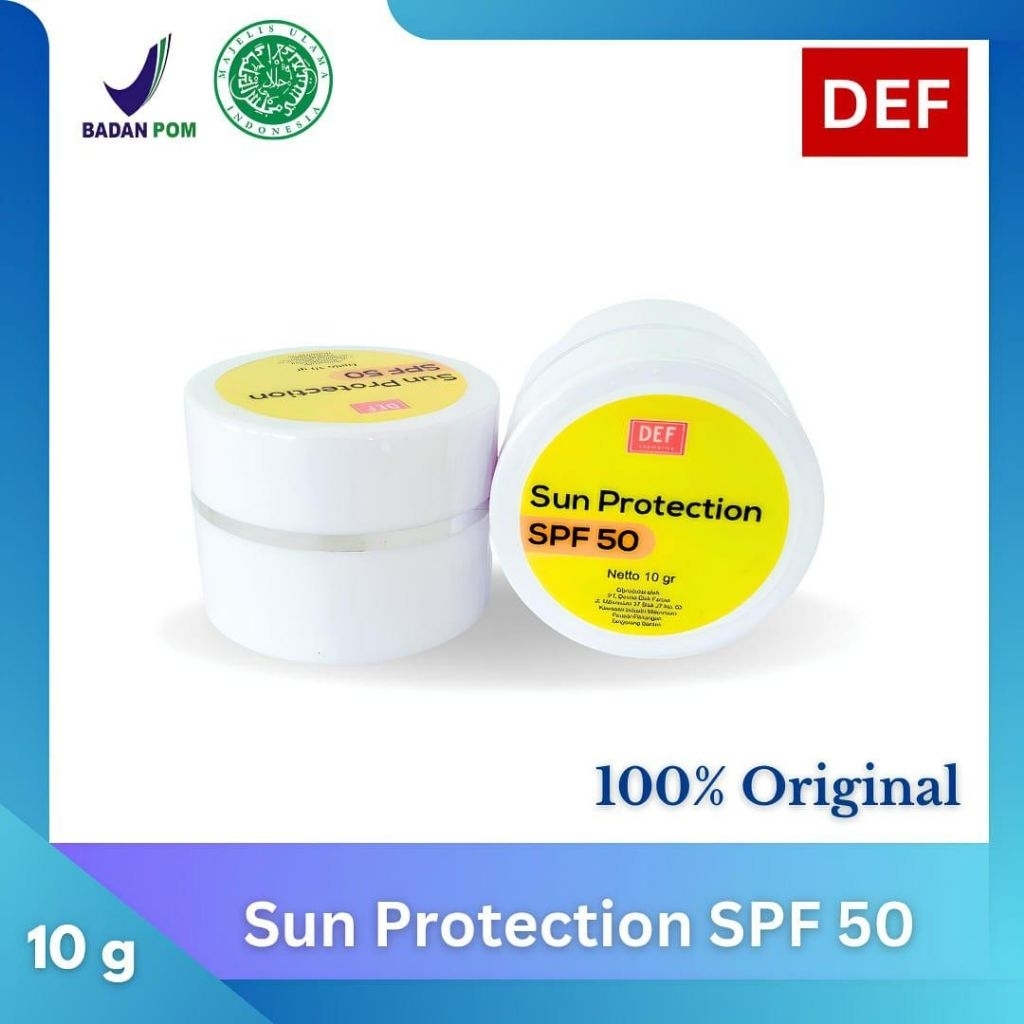 DEF SUN PROTECTION SPF 50