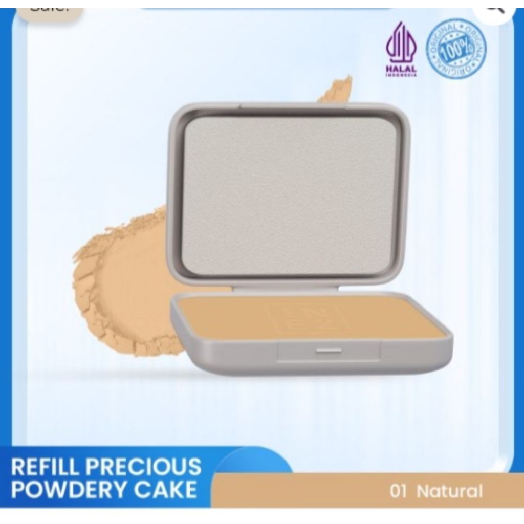 Inez refiil powdery cake natural