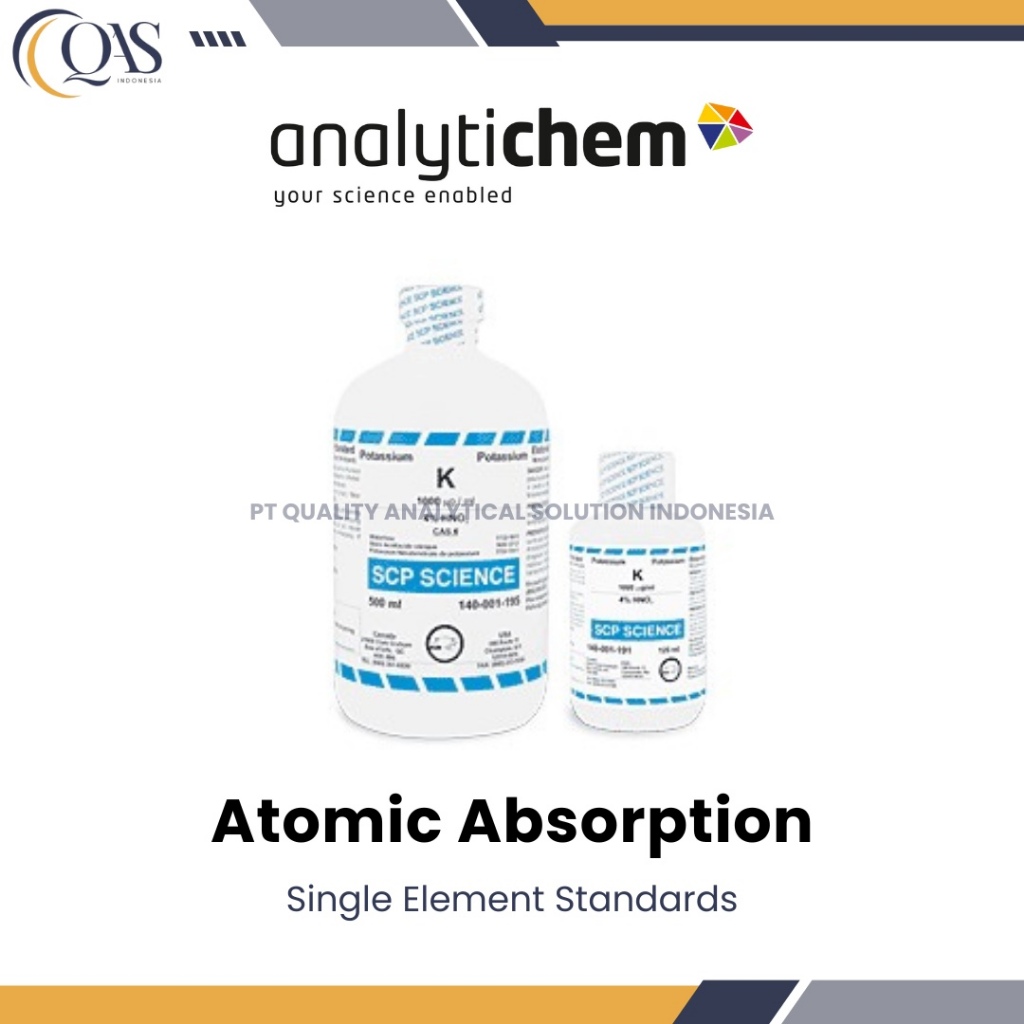 Atomic Absorption - Single Element Standards - Calcium (Ca), 1000ppm
