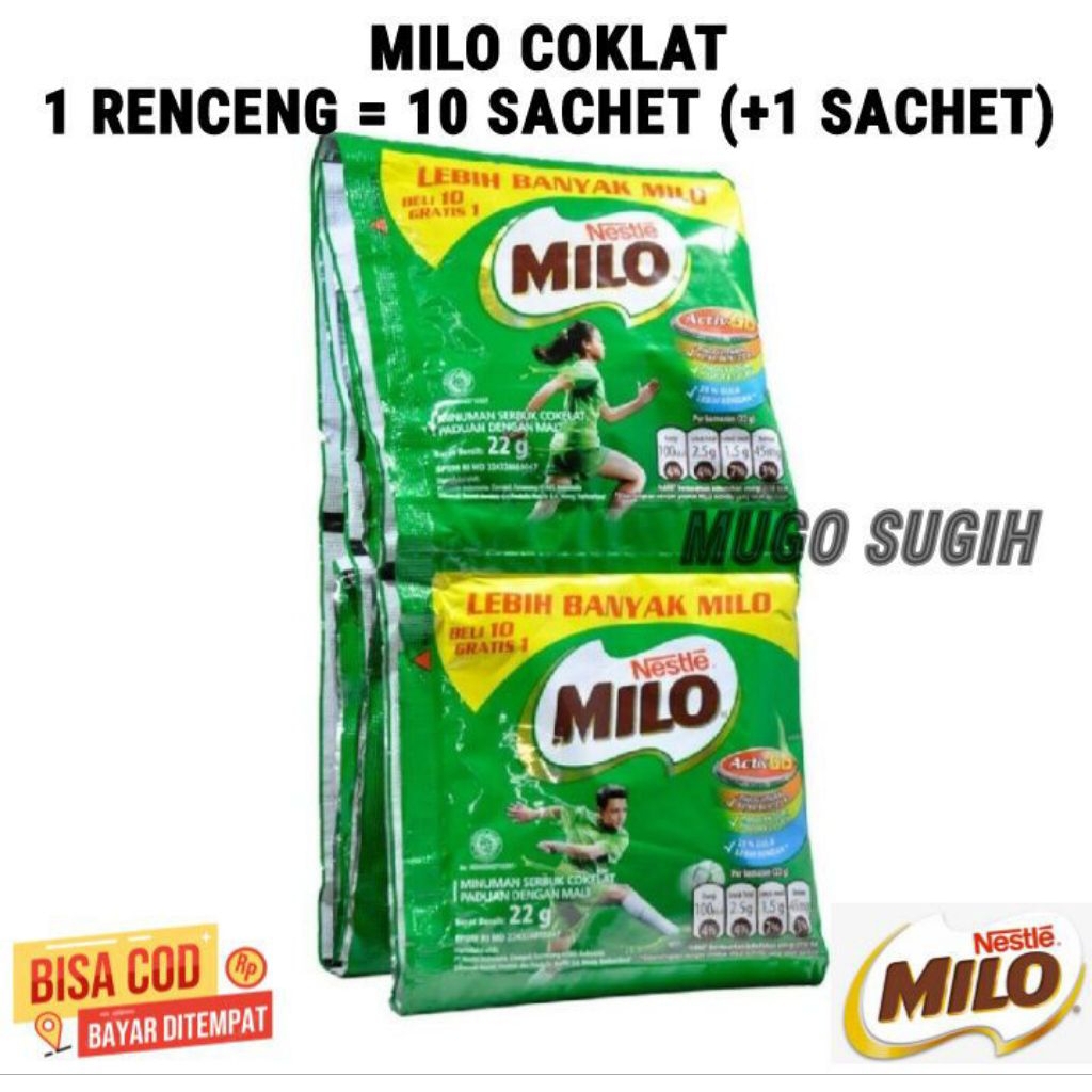 Milo sachet 22 gr