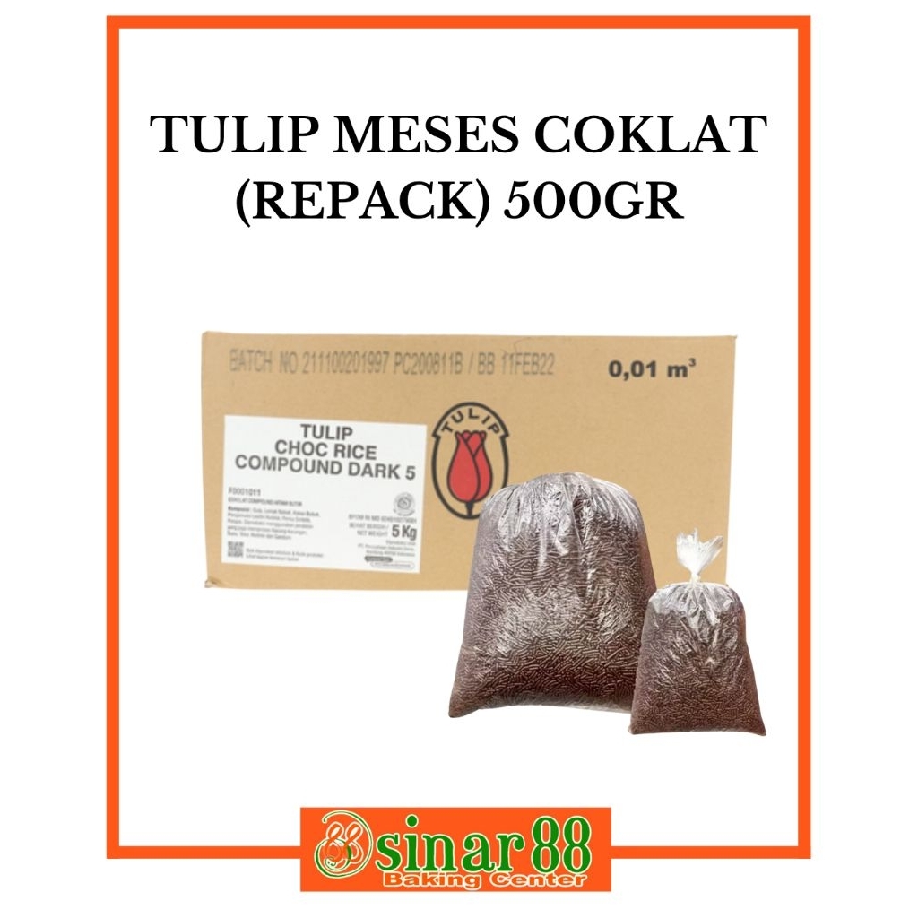 TULIP MESES COKLAT REPACK 500GR