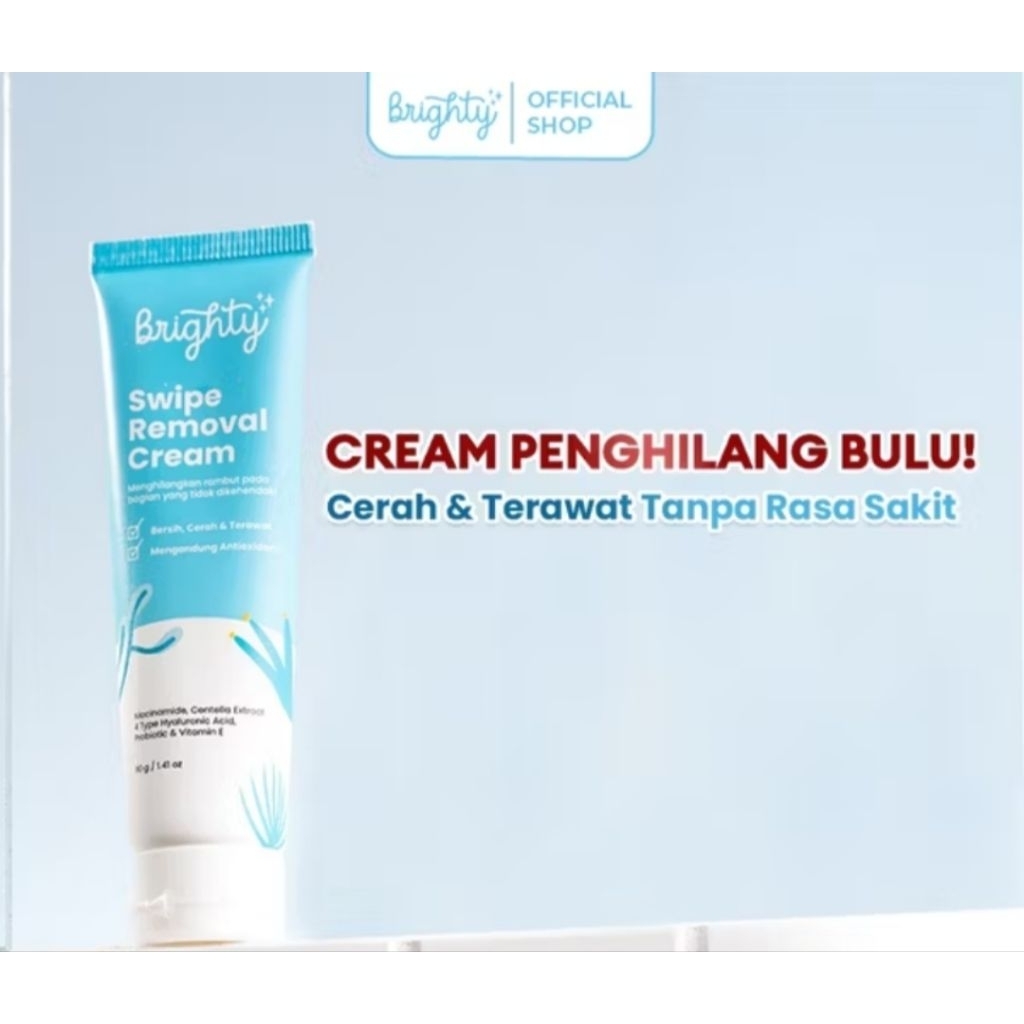 BRIGHTY Swipe Removal Cream 40gr
