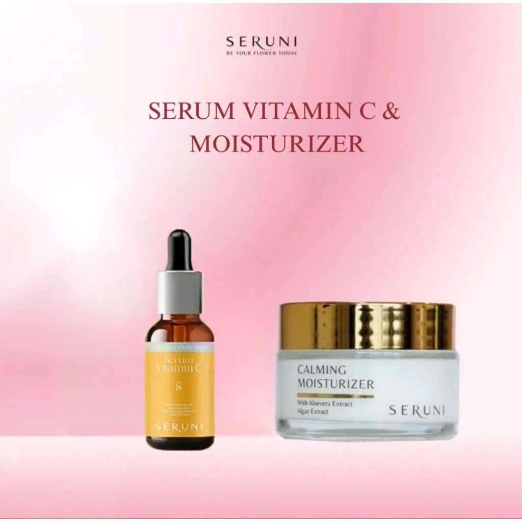 SERUNI BUNDLING VIT C & MOISTURIZER