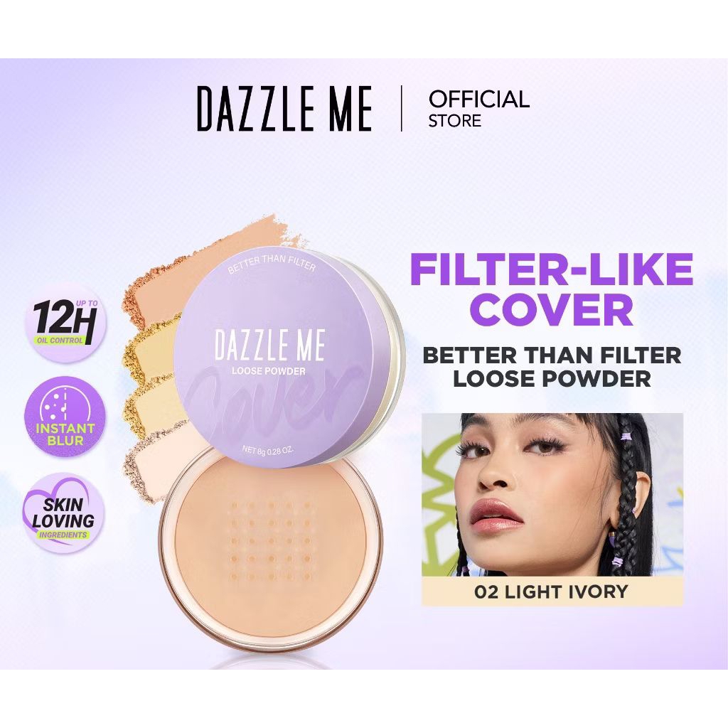 DAZZLE ME Better Than Filter Fixed Loose Powder