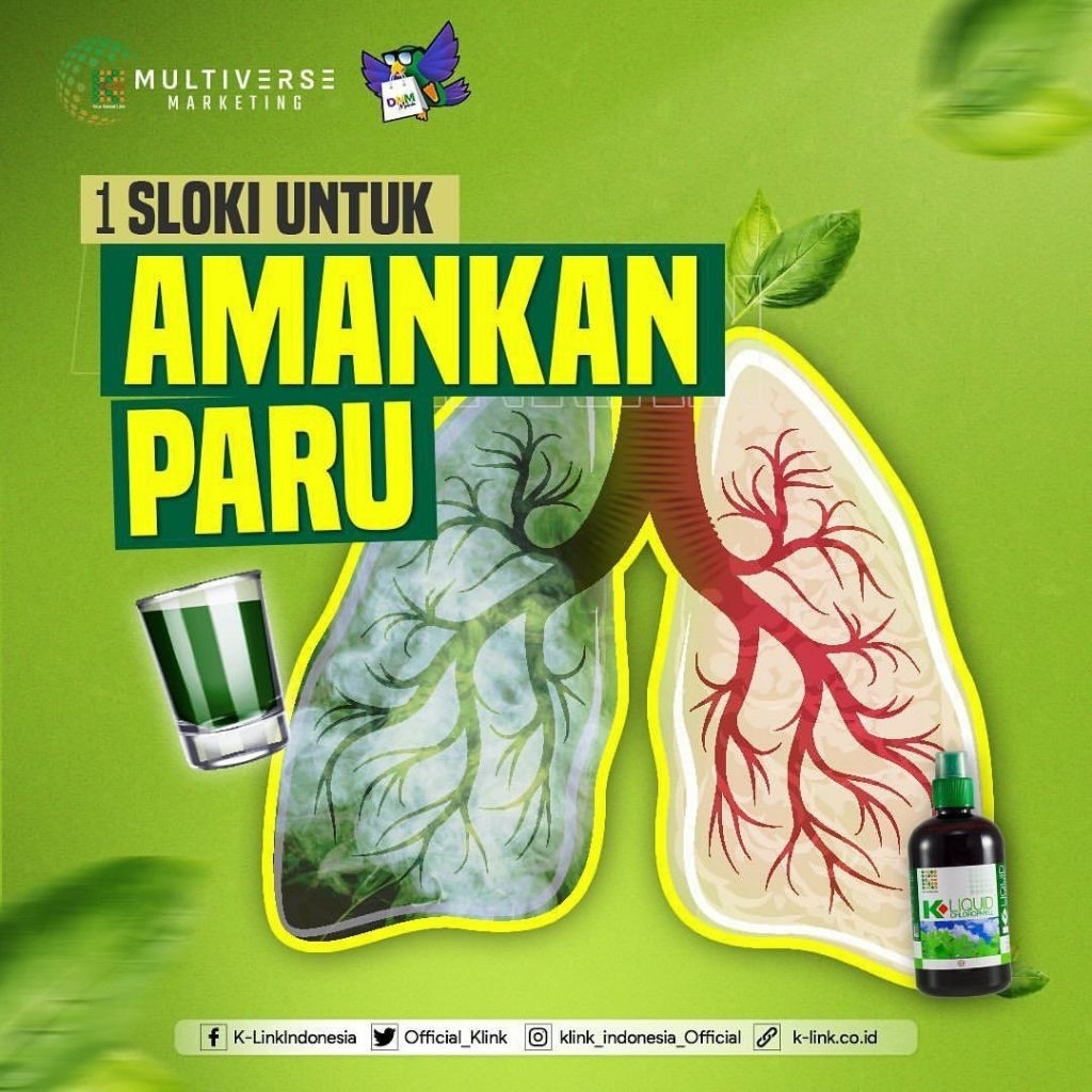Chlorophyl klorofil LIQUID k-link 500 ml