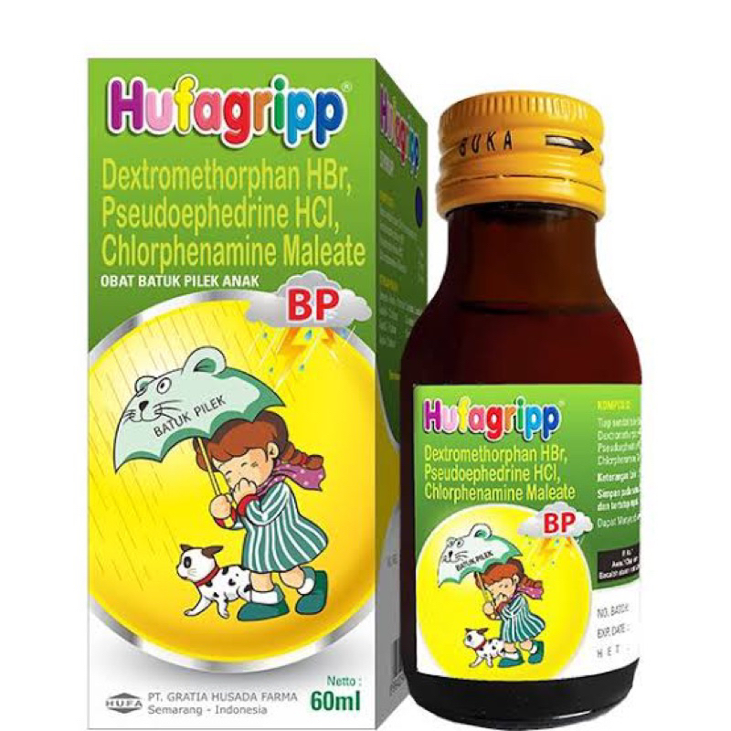 HUFAGRIP HIJAU 60ML