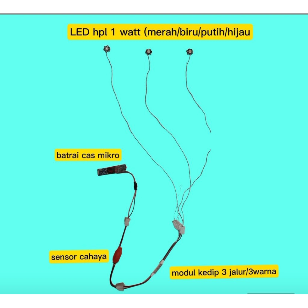 paket lampu layangan