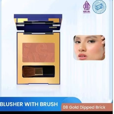 blush on gold dipped brick 08