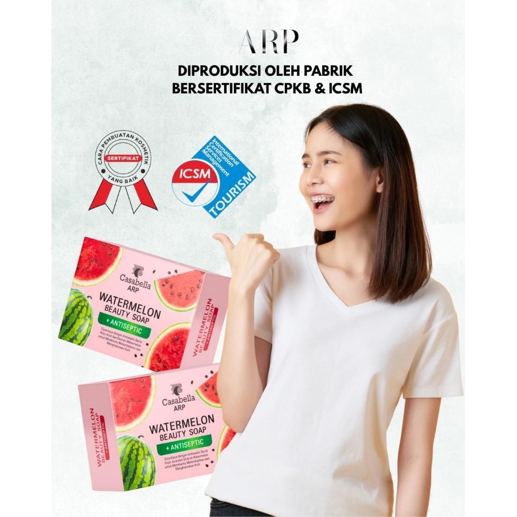 watermelon beauty soap