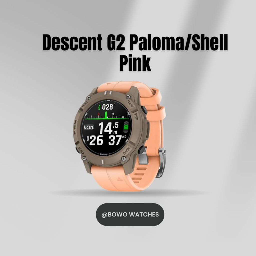 Garmin Descent G2 Paloma/Shell Pink