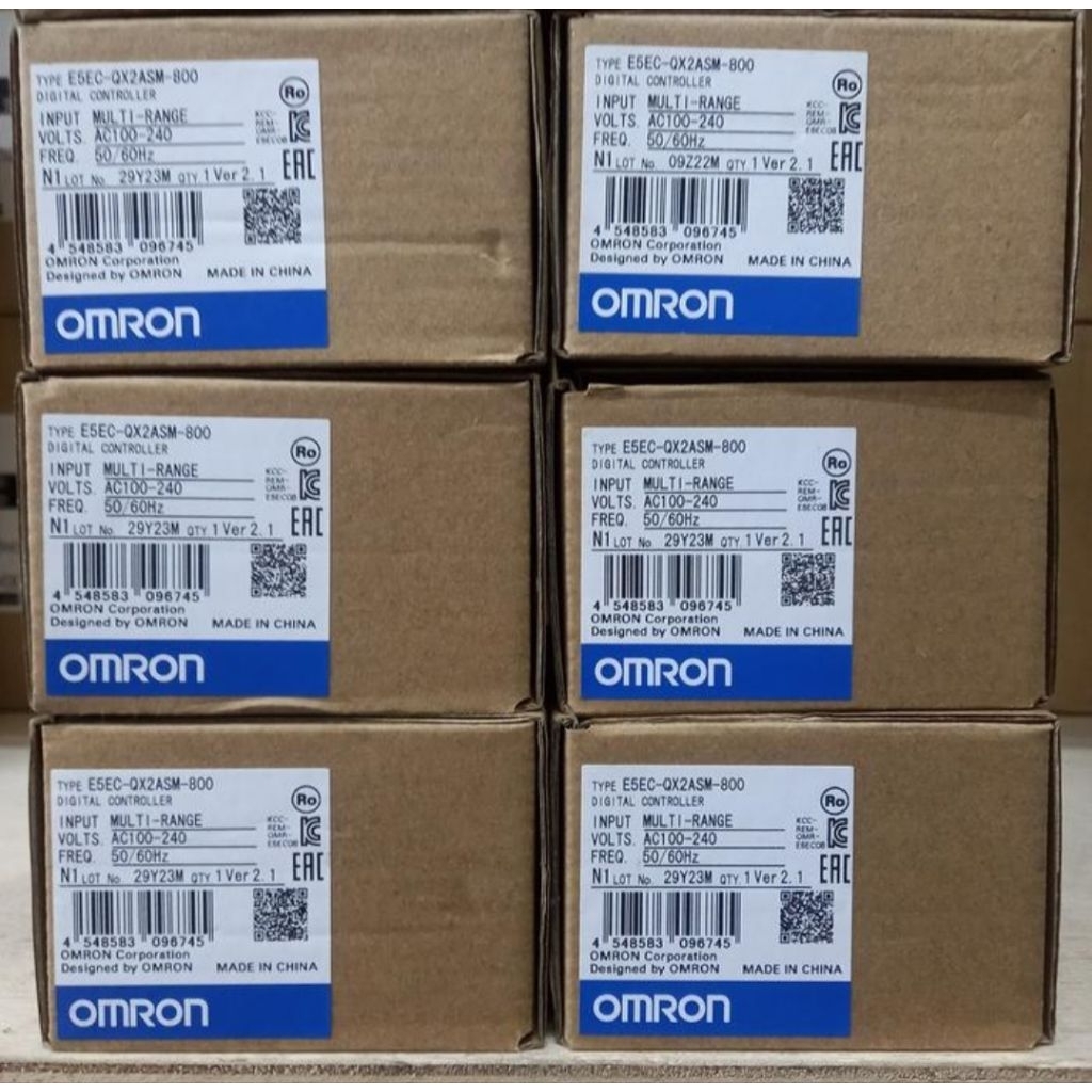 TEMPERATURE CONTROLLER OMRON E5EC-QX2ASM-800/E5EC-QX2ASM-800 OMRON ORIGINAL