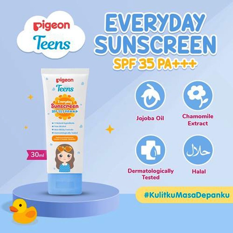 Pigeon Teens Everyday Sunscreen SPF35 PA+++ 30ml / 60 ml