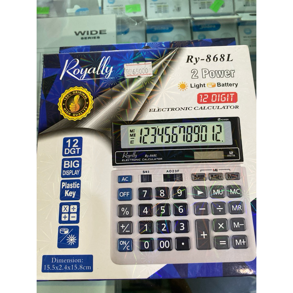 royally ry868L electronic calculator