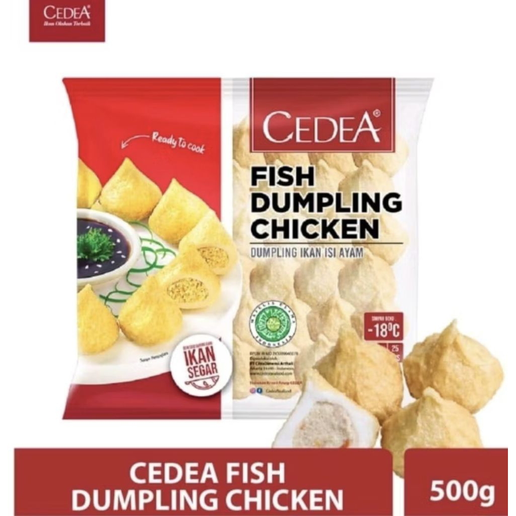 Seafood Dumpling keju Cedea