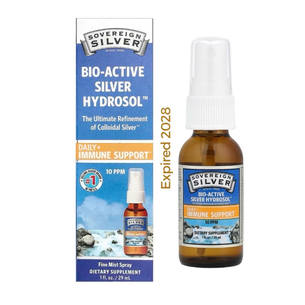 COLLOIDAL SILVER SPRAY SOVEREIGN SILVER BIO ACTIVE SILVER 29 ML