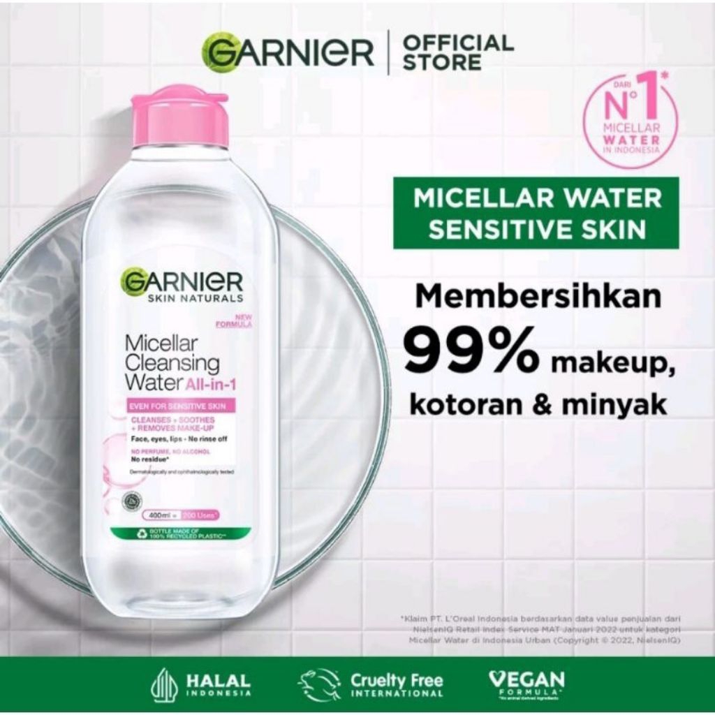 Garnier micellar water 400 ml