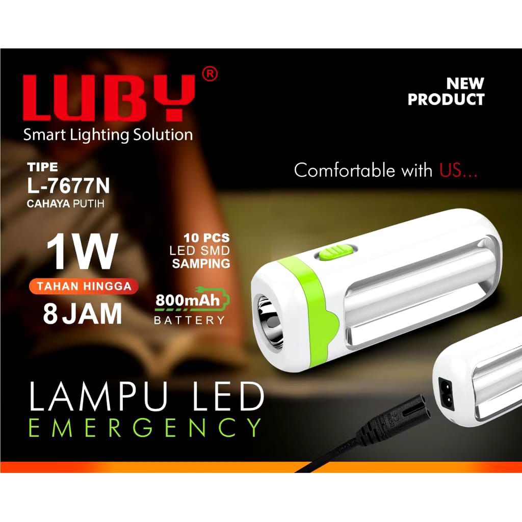 Senter Charge LED  Senter Camping Led