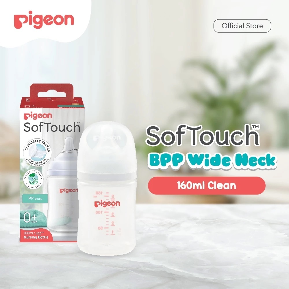 PIGEON Botol BPP Wide Neck with SofTouch Nipple