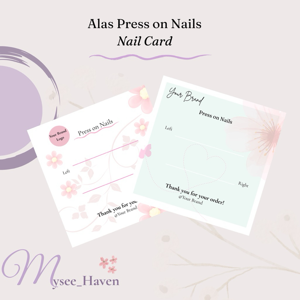 Custom Nail Card