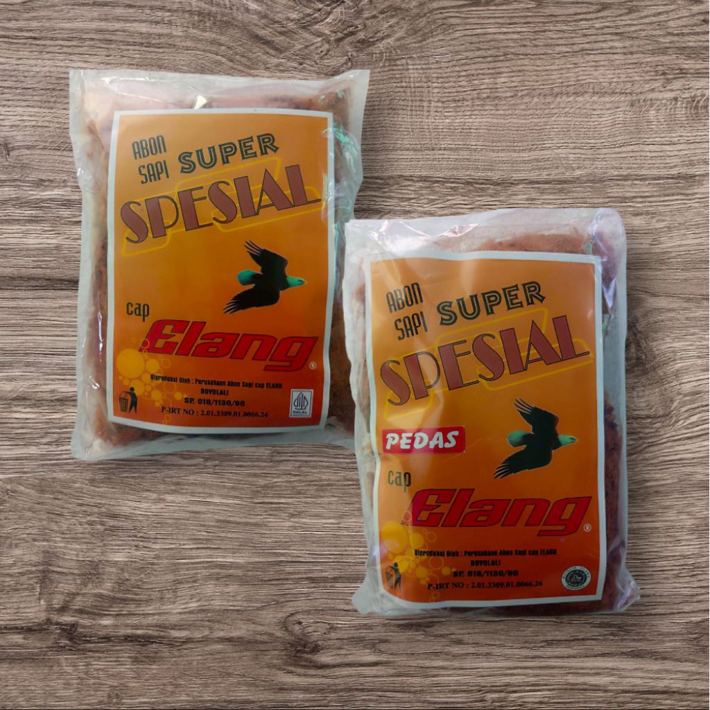Abon sapi super spesial cap elang 250gr