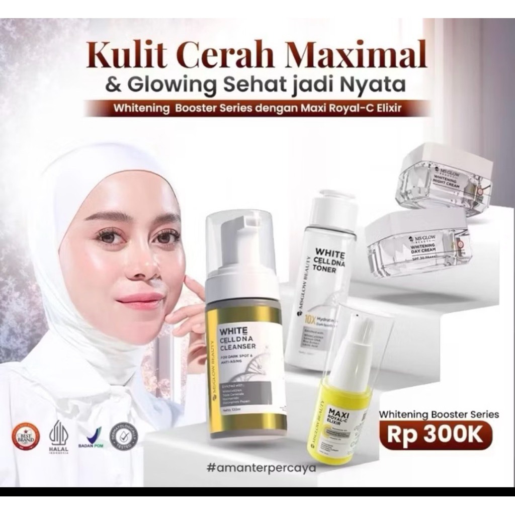 paket whitening msglow