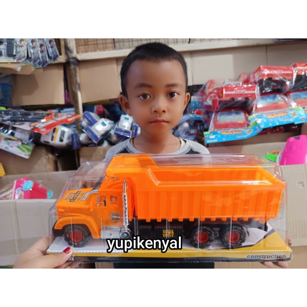 Mainan Truck Dump Race Force
