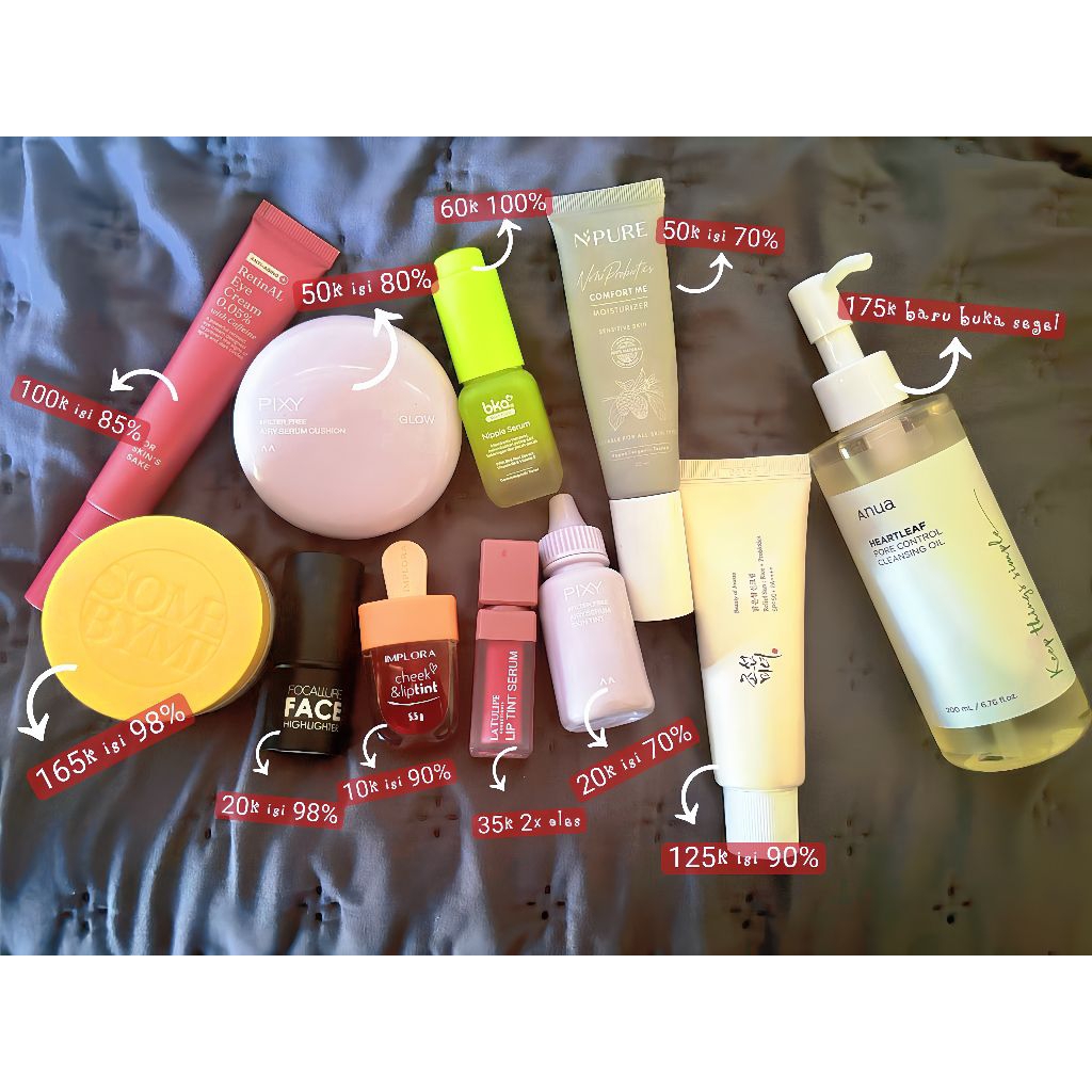 preloved skincare&makeup part 2