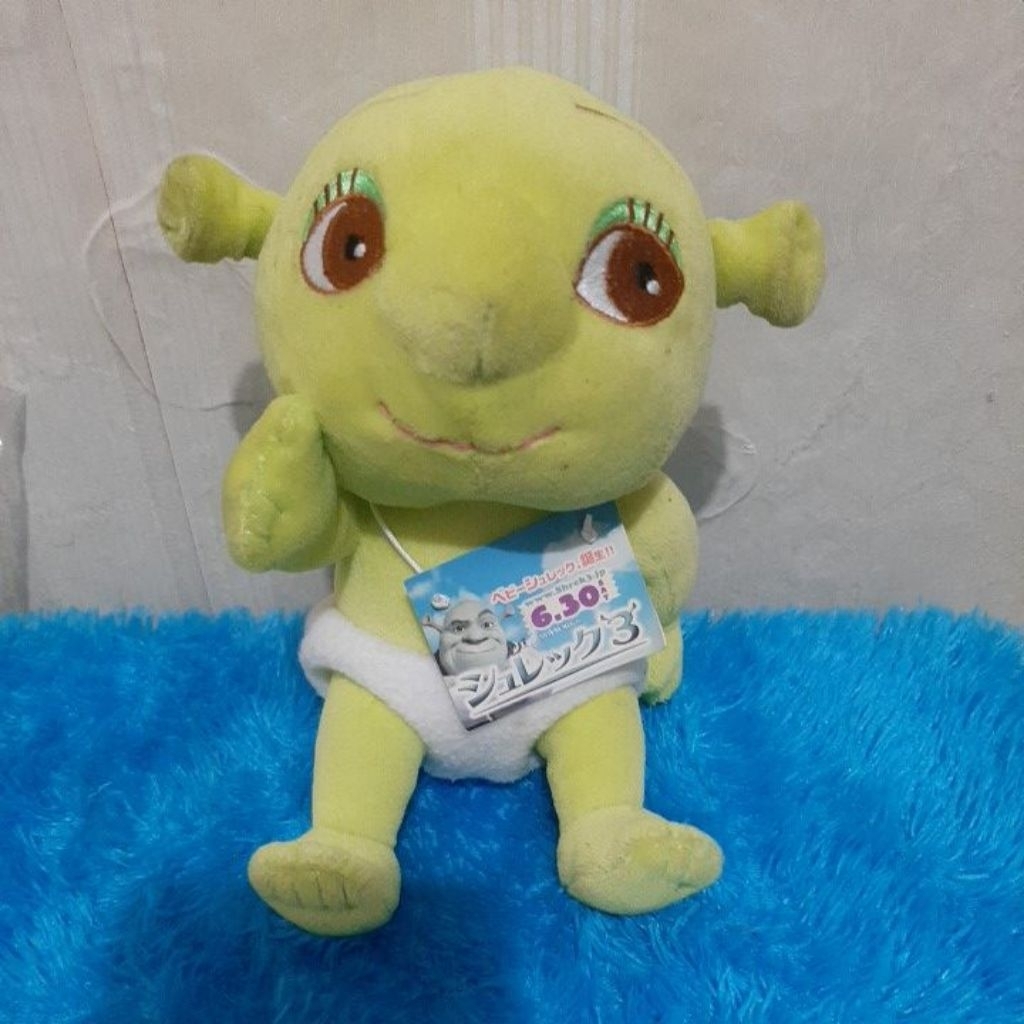 boneka anak shrek (lepas kolpri)