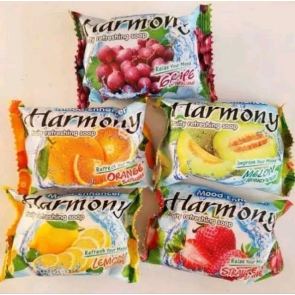 paket isi 6 sabun harmoni 70g