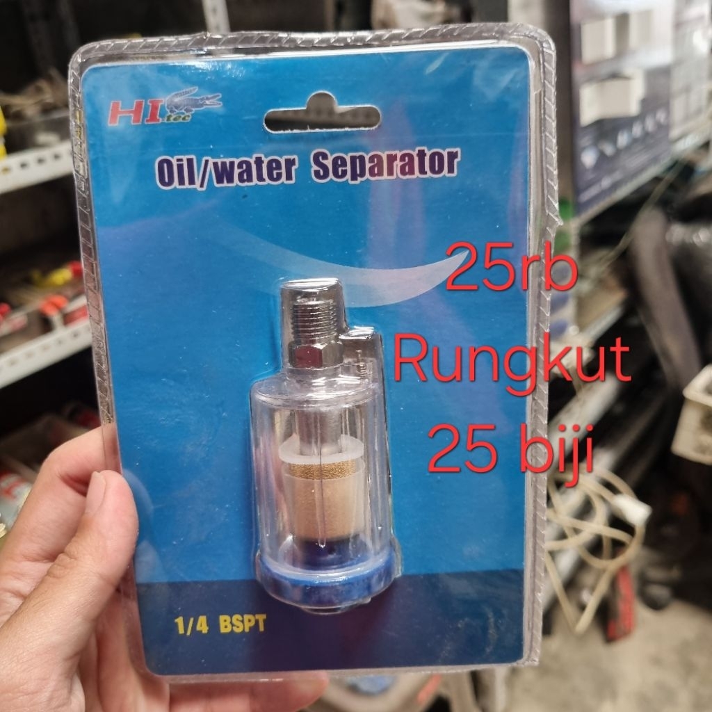 oil water separator kompresor hi tech