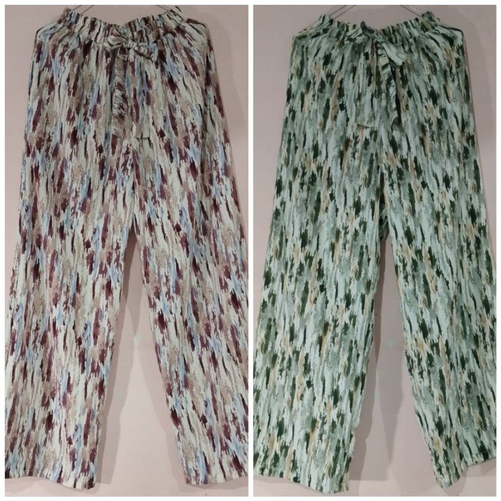 Kulot bahan maximus crinkle