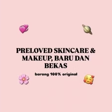 PRELOVED SKINCARE & MAKEUP, NEW AND SECOND