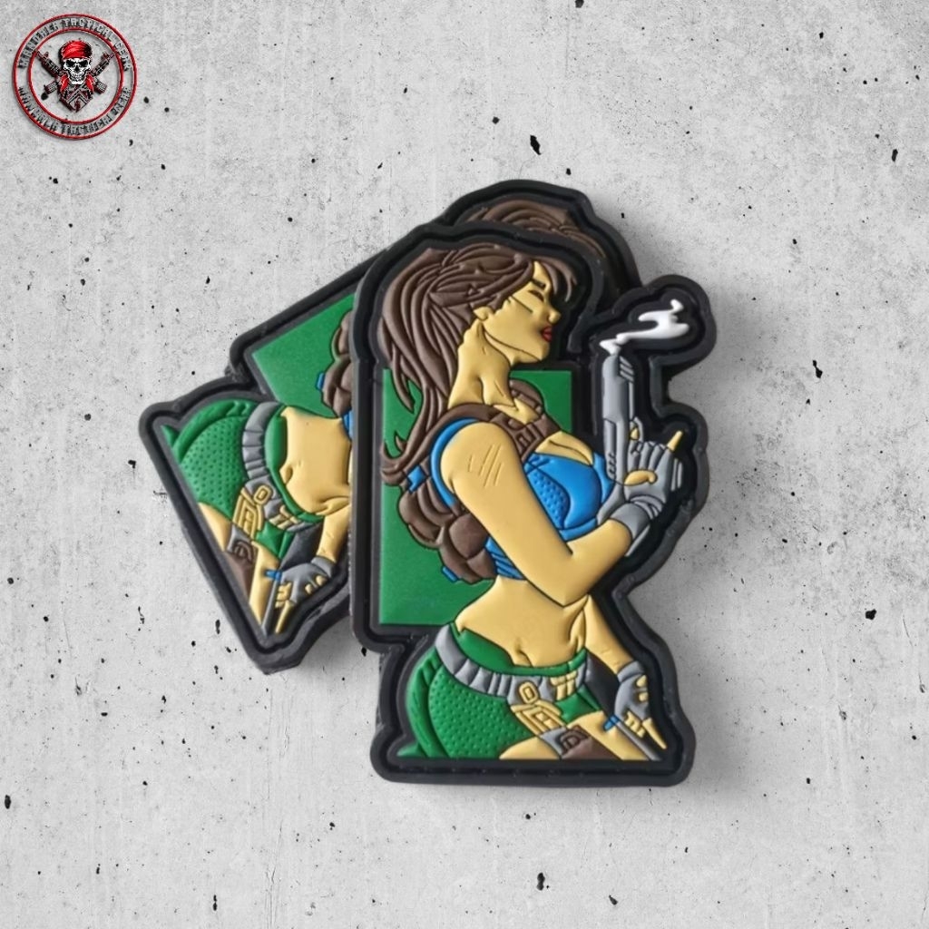 Patch 3D Ladies Assassin guns | Patch 3D ladies Assassin