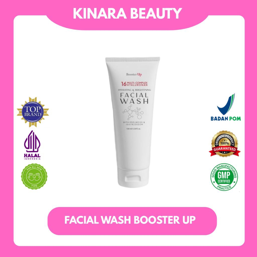 FACIAL WASH 16 MULTI COMPLEX HYALURONAN BY BOOSTER UP