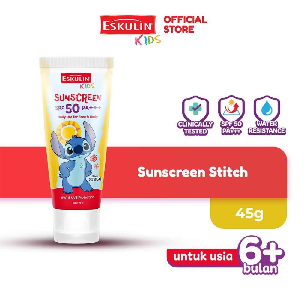 eskulin kids sunscreen spf 50 pa+++