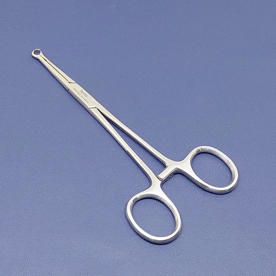 Vasectomy Forcep 14cm ( Ring 4mm ) - Spitz