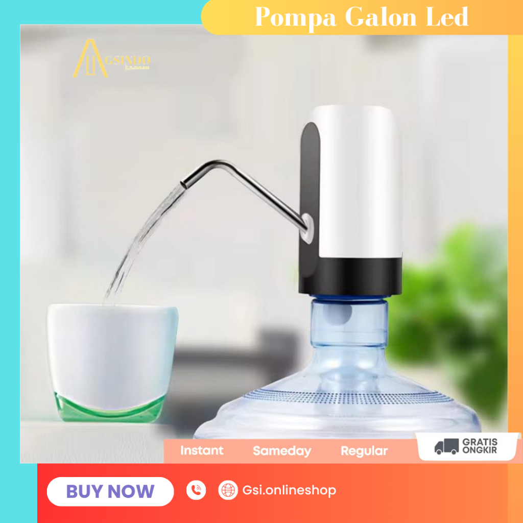 Pompa Galon Elektrik LED