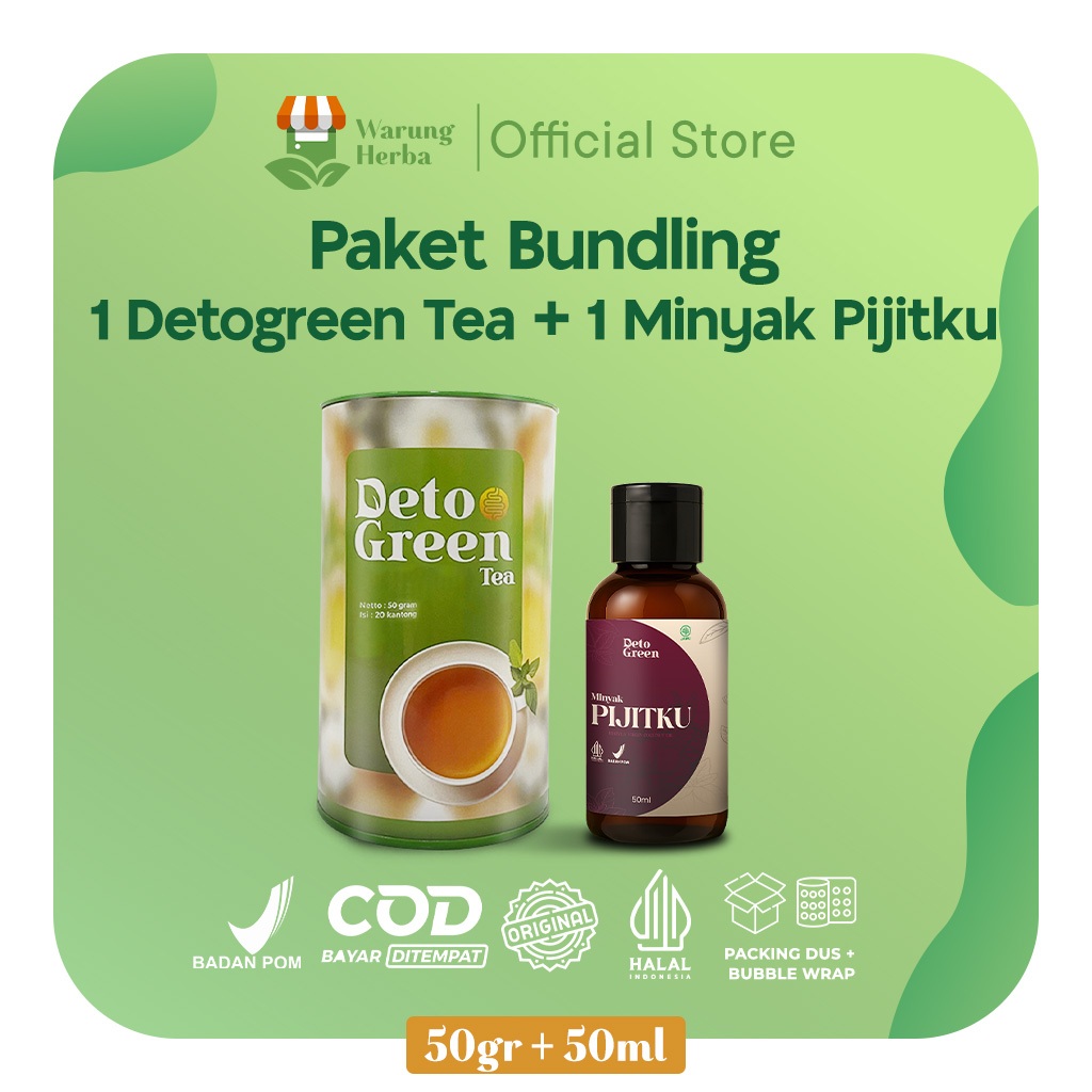 [BUNDLING] 1 DETOGREEN 1 PIJITKU